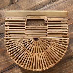 Cult Gaia Gaias Bamboo Ark Small Top Handle Bag